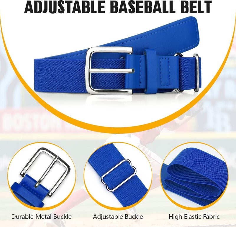 UnFader Elastic Baseball Softball Belt for Youth Boys Girl, Size Adjustable Stretch Belt - Image 5